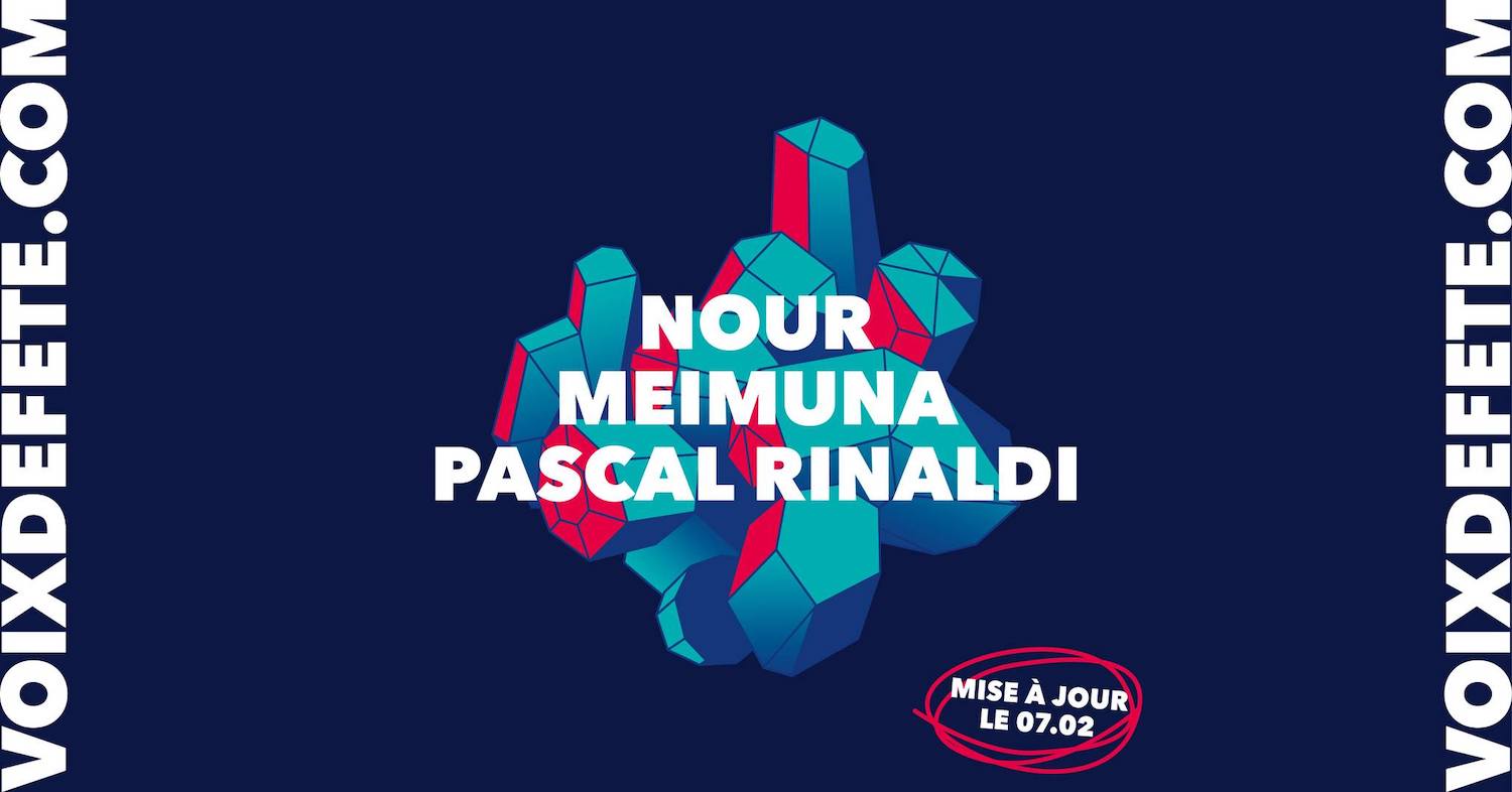 Voix de Fête | Nour • Meimuna • Pascal Rinaldi