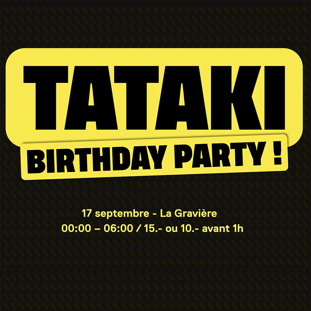 Tataki Birthday Party!