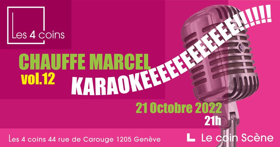 Chauffe Marcel!!! vol. 12 Karaoké