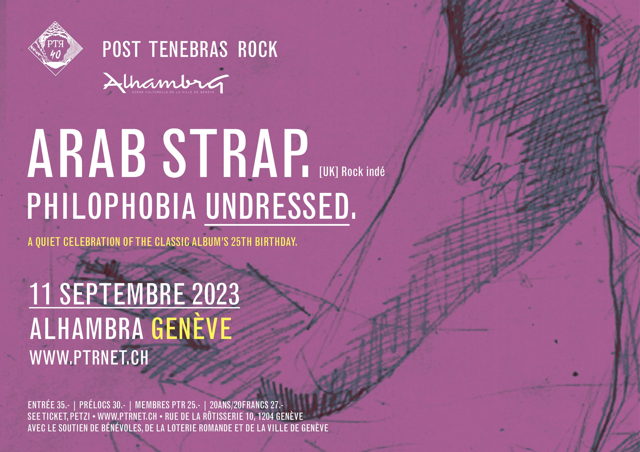 Arab Strap [UK] | PTR @l'Alhambra