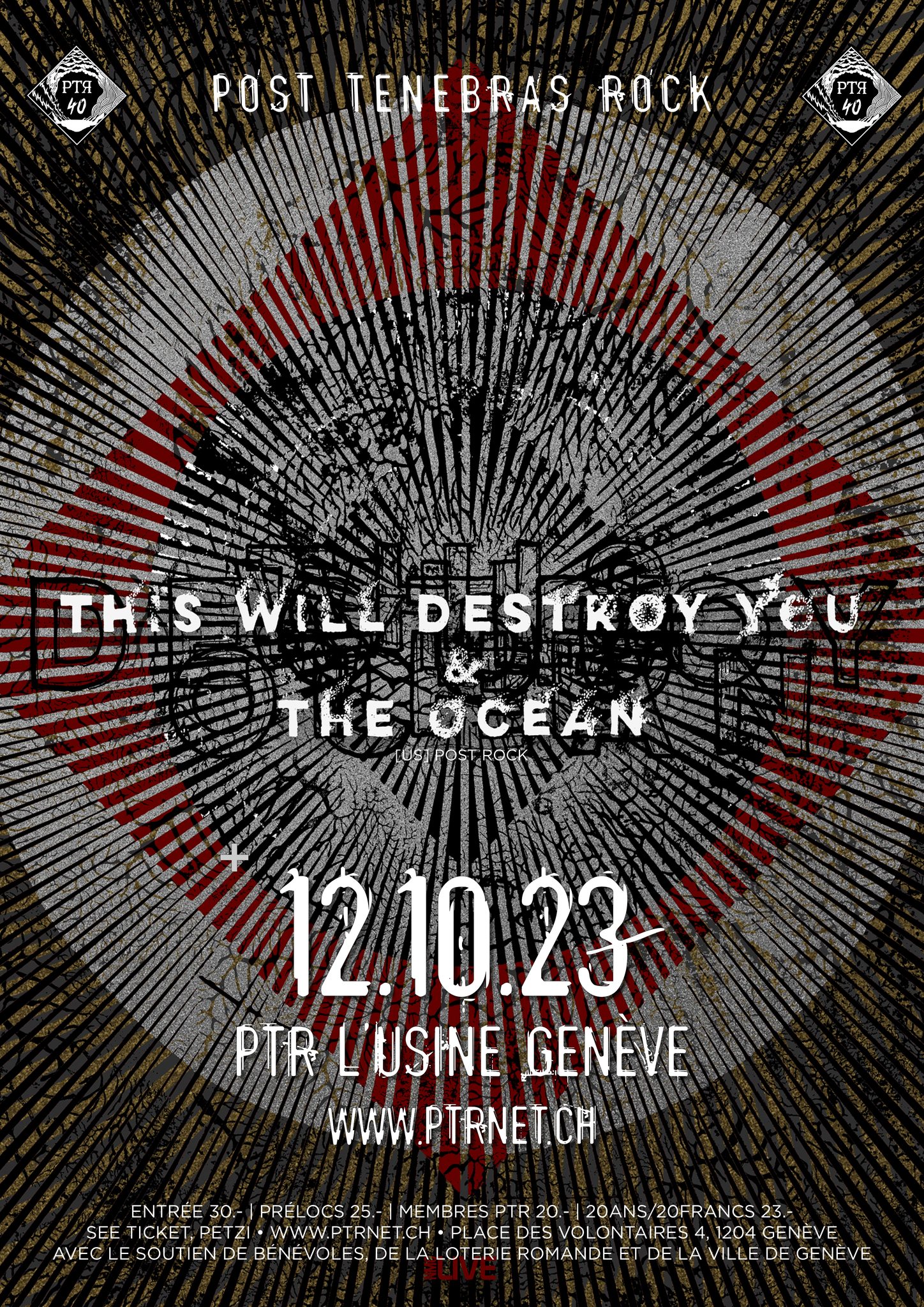 THIS WILL DESTROY YOU [US] + The Ocean [DE] + Lost In Kiev [FR] | PTR L'Usine Genève