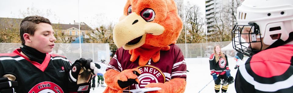 Patinoire en fête à Carouge !