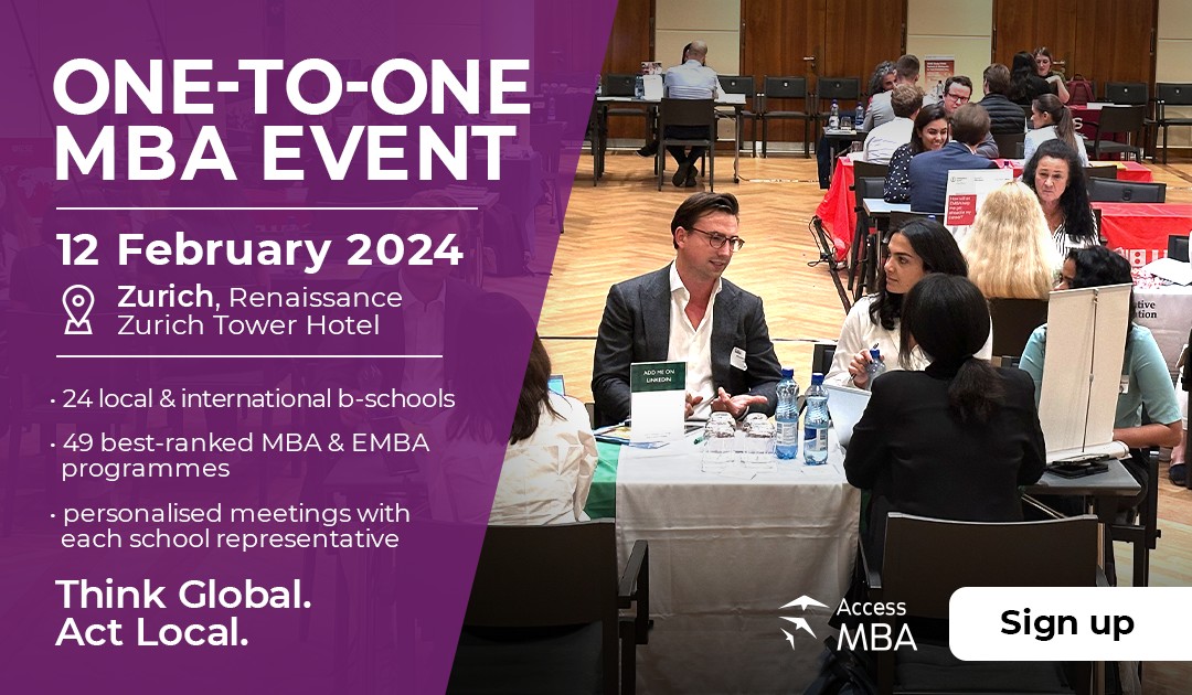 Exclusive Access MBA Event In Zurich