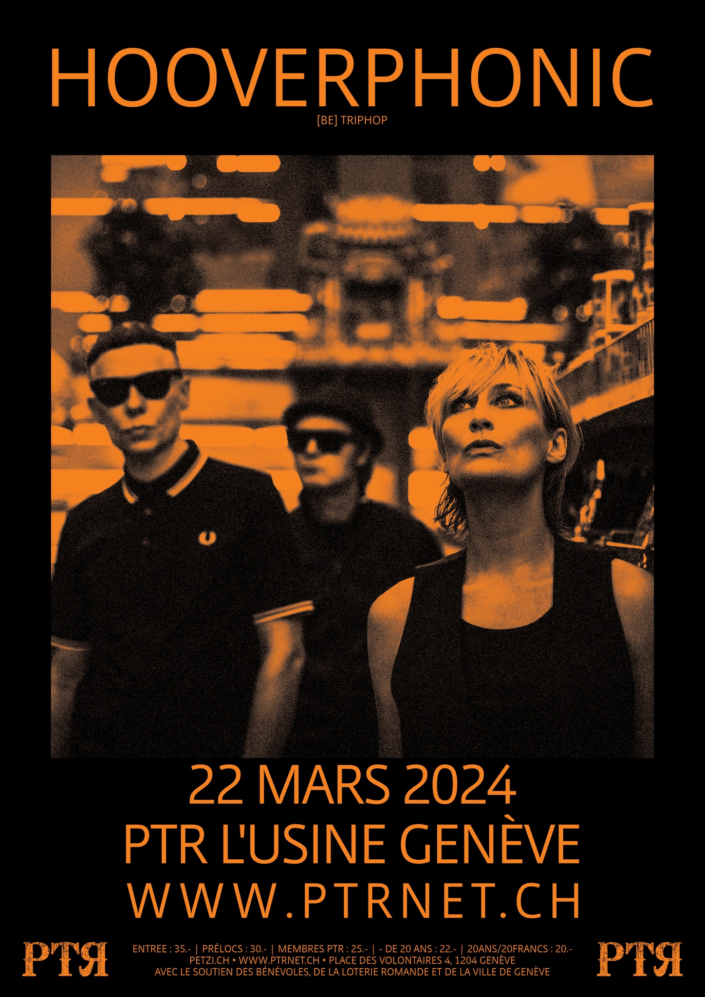 HOOVERPHONIC [BE] + Waldskin [CH]| PTR L'Usine Genève