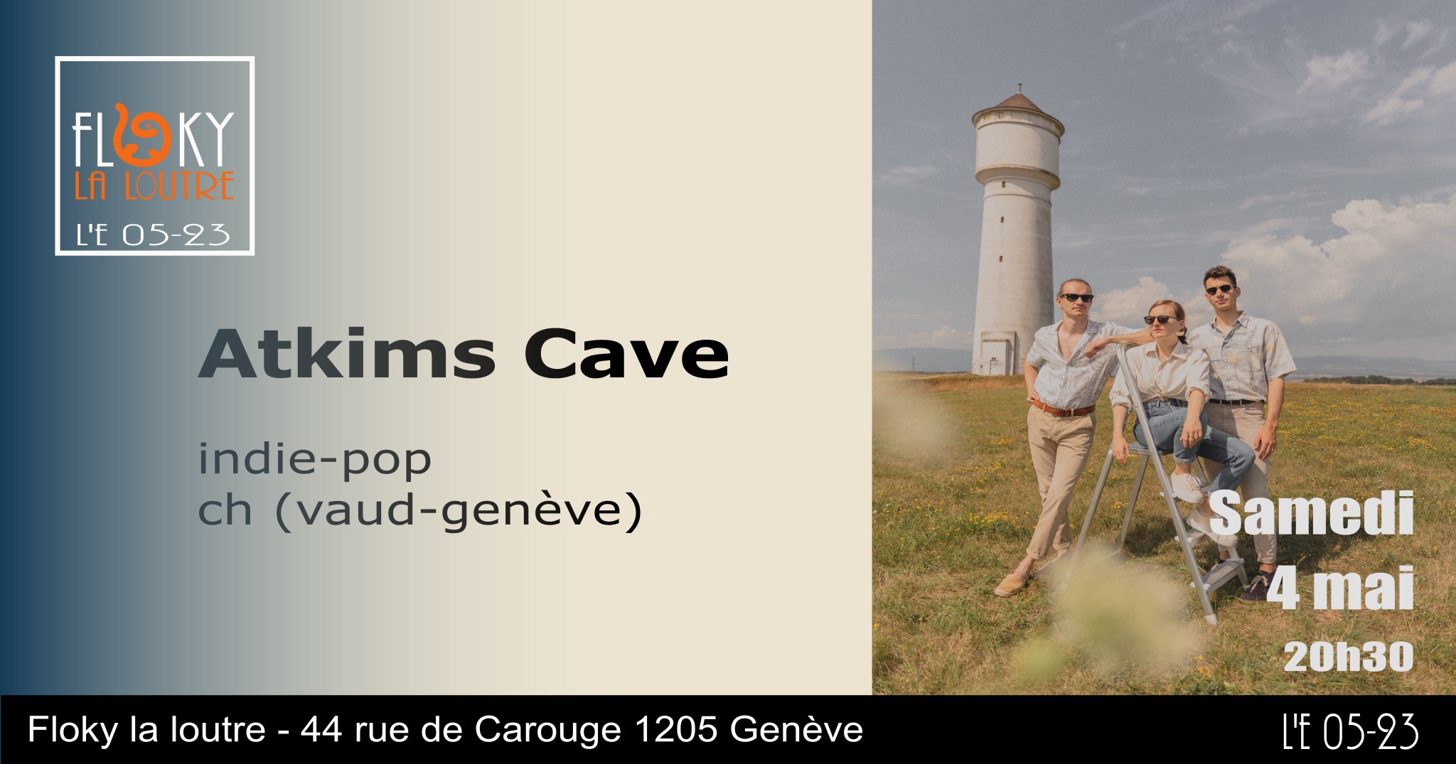 Atkims Cave - Indie Pop - Concert LIVE