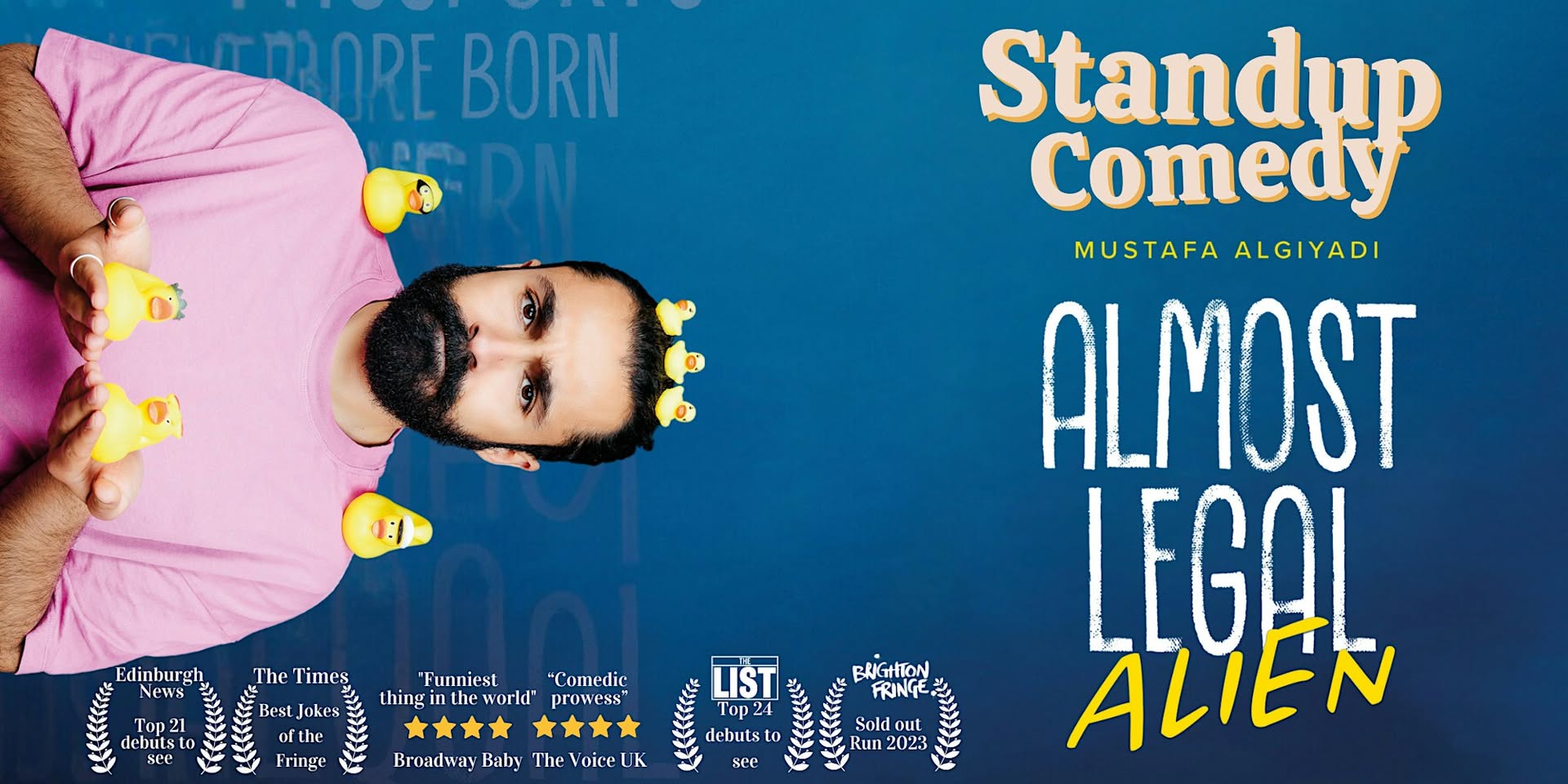 English Standup Comedy • Almost Legal Alien • Geneva