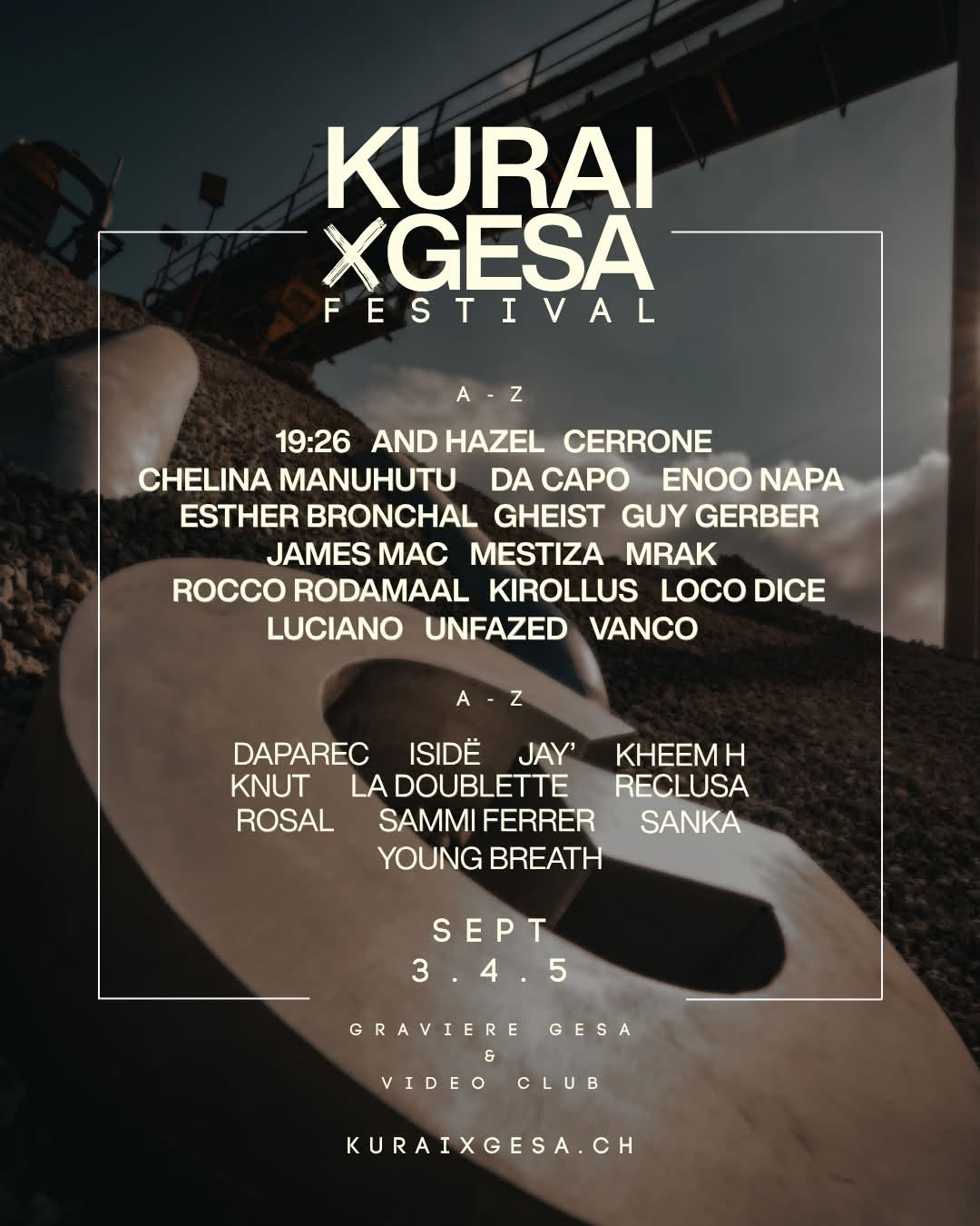 KURAI X GESA Festival