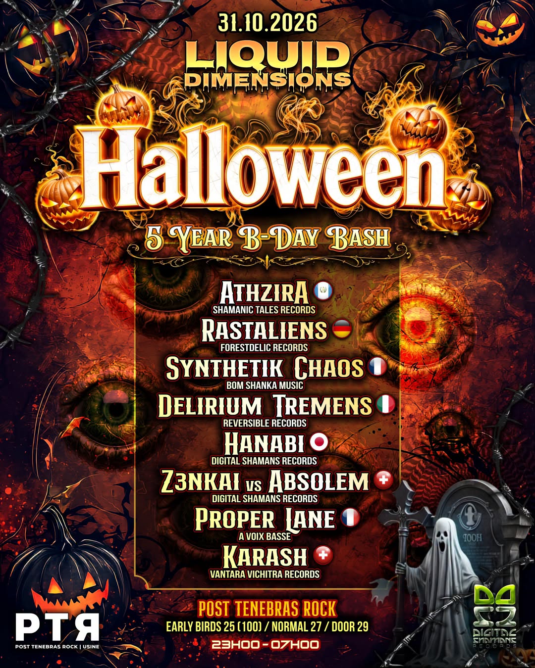 Halloween Psytrance party